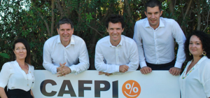 CAFPI Saint-Gilles-Réunion : photo équipe de courtiers 