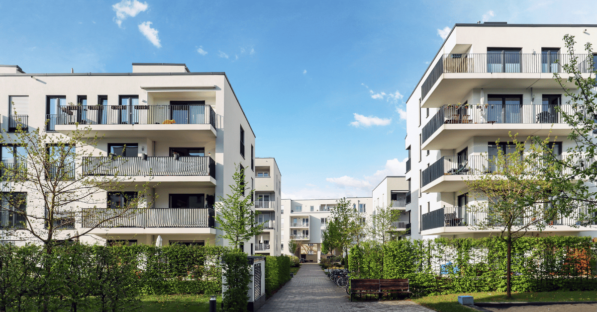 Immeubles neufs modernes
