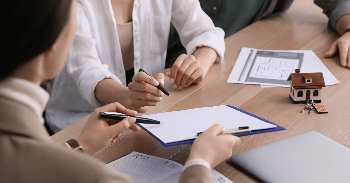 Signature contrat immobilier